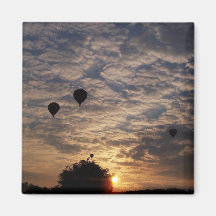 Up, Up, And Away.... Fridge Magnet