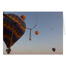 Up, Up and Away Greeting Cards