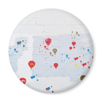up up and away magnets