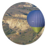 Up, Up and Away Round Stickers