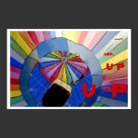 UP, up + away!, flying poster posters