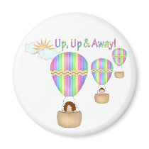 Up Up & Away! Magnet