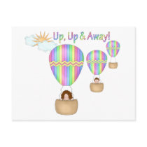 Up Up & Away! Postcard