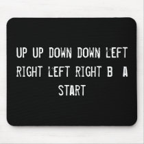 up up down down left right left right b  a  start mousepads