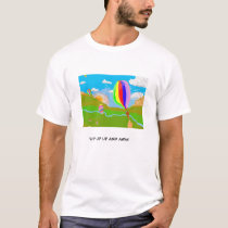 UP UP UP AND AWAY t-shirts