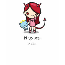 Up Urs Baby Doll (Fitted) t-shirts