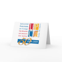UPC 50th Notecard by EducationCongo UPC 50th Notecard