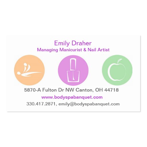 Updated Emily business card (back side)
