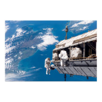 Upgrading the International Space Station posters by VintageCabaret Upgrading the International Space Station posters