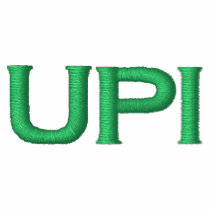 UPI Black Thermal Hoodie embroidered shirts