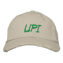 UPI Old Torn Adjustable Hat embroidered hats