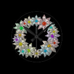 Upload art to clock face marker by Valxart.com wall clocks
