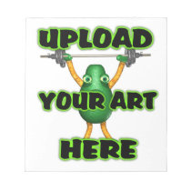 Upload art to notepad