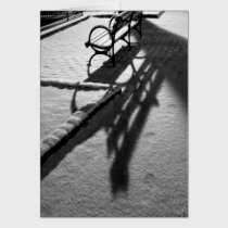'Upon a Winter's Night' Blank Greeting Card