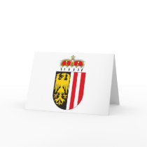 Upper Austria Coat of Arms Greeting Card by FlagTshirts Upper Austria Coat of Arms Greeting Card