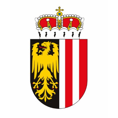 Upper Austria Coat of Arms T-shirt by FlagTshirts