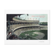 Upper Bleacher View of Nat'l League Baseball Par Postcards