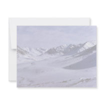 Upper Chandalar River in Winter invitations