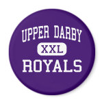 Upper Darby - Royals - High - Drexel Hill Refrigerator Magnets