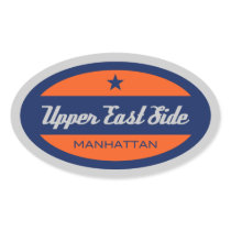 Upper East Side Oval Sticker