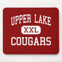 Upper Lake - Cougars - High - Upper Lake mousepads by customteamsportswear Upper Lake - Cougars - High - Upper Lake mousepads