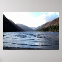 Upper Lake, Glendalough, Ireland Poster