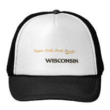 Upper Lake Park Beach Wisconsin Classic Hats