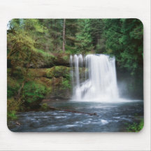 Upper North Falls,Oregon Mousepads