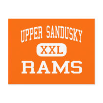 Upper Sandusky - Rams - Senior - Upper Sandusky postcards by customteamsportswear Upper Sandusky - Rams - Senior - Upper Sandusky postcards