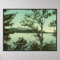 Upper St. Regis Lake, in the Adirondacks Poster
