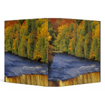 Upper Tahquamenon Falls in UP Michigan in 3 Ring Binder