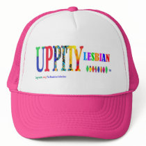 Uppity Lesbian Cap hats by ralphmcknight2 Uppity Lesbian Cap hats