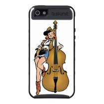 Upright Bass Cowgirl iPhone Skinit Case skinit case