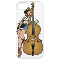 Upright Bass Girl case casemate cases