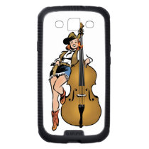 Upright Bass Girl Samsung Cargo Case skinit case