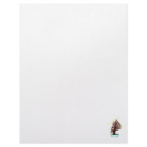 Upright Bonsai Thick Trunked Winter Shape Letterhead