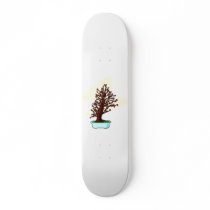 Upright Bonsai Thick Trunked Winter Shape Skate Decks
