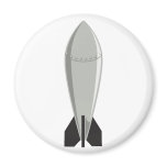 Upright metal missile magnets