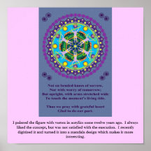 Upright Prayer Print