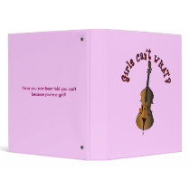 Upright String Double Bass Player binders