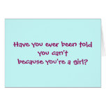 Upright String Double Bass Player Girl Greeting Cards