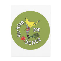 UPRISING FOR PEACE postcards