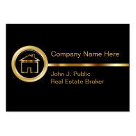 Upscale Real Estate Business Cards