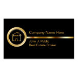 Upscale Real Estate Business Cards business cards