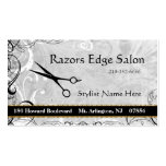 Upscale Salon Flourishes Appointment Business Card
