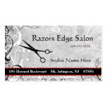 Upscale Salon Flourishes Appointment Business Card