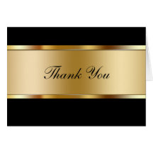 Upscale Thank You Cards