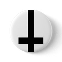 Upside Down Cross Buttons