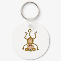 upside down monkey keychains