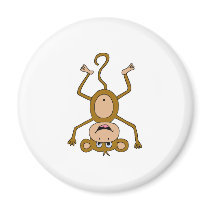 upside down monkey magnets by animalmadness upside down monkey magnets